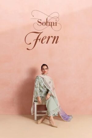 Kimora Sohni Fern Vol 75 Lawn Cotton Salwar kameez wholesale price Rehmat Boutique