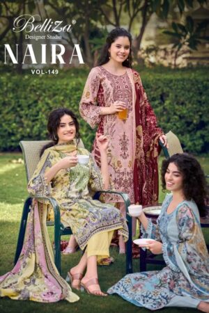 Belliza Naira Vol 149 Cotton Printed Dress Material Rehmat Boutique