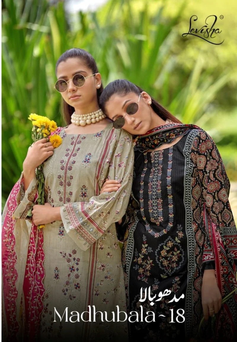 1782401153 Levisha Madhubala Vol 18 Lawn Cotton Dress Material Manufacturer Online Rehmat Boutique Levisha Madhubala Vol 18 Lawn Cotton Dress Material Manufacturer Online Rehmat Boutique