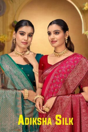 Bunawat Adiksha Soft Silk Designer Saree Collection Rehmat Boutique