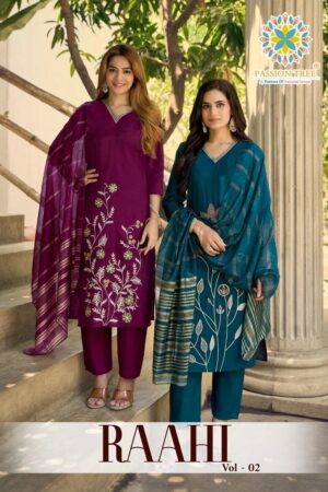 Passion Tree Raahi Vol 2 Roman Silk Ethnic Kurta Sets for Women Online Rehmat Boutique