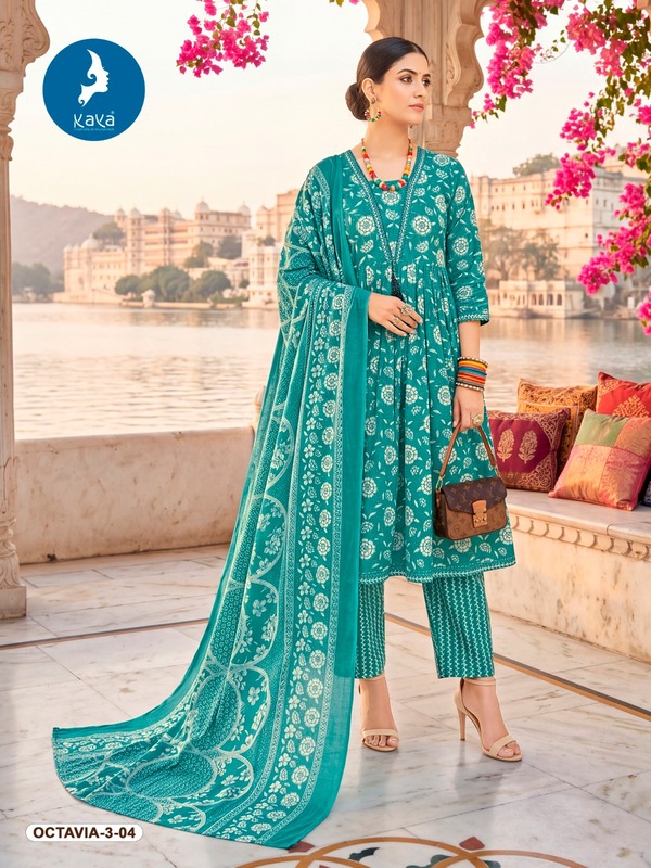 20260610044116.kaya octavia vol 317809843891394587776 Kaya Octavia Vol 3 Cotton Anarkali Kurti With Bottom Dupatta Rehmat Boutique Kaya Octavia Vol 3 Cotton Anarkali Kurti With Bottom Dupatta Rehmat Boutique