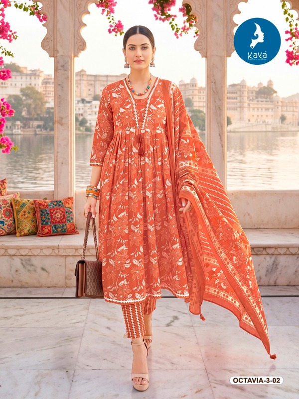 20260610044116.kaya octavia vol 317809843891806552220 Kaya Octavia Vol 3 Cotton Anarkali Kurti With Bottom Dupatta Rehmat Boutique Kaya Octavia Vol 3 Cotton Anarkali Kurti With Bottom Dupatta Rehmat Boutique