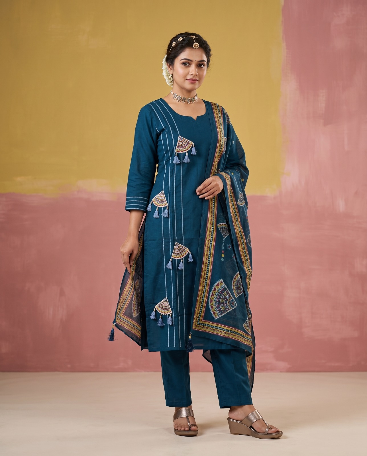 20260611031650.naisha k 102917810807601179582284 Nisha 1029 Festive Wear Cotton Kurti With Bottom Dupatta Rehmat Boutique Nisha 1029 Festive Wear Cotton Kurti With Bottom Dupatta Rehmat Boutique