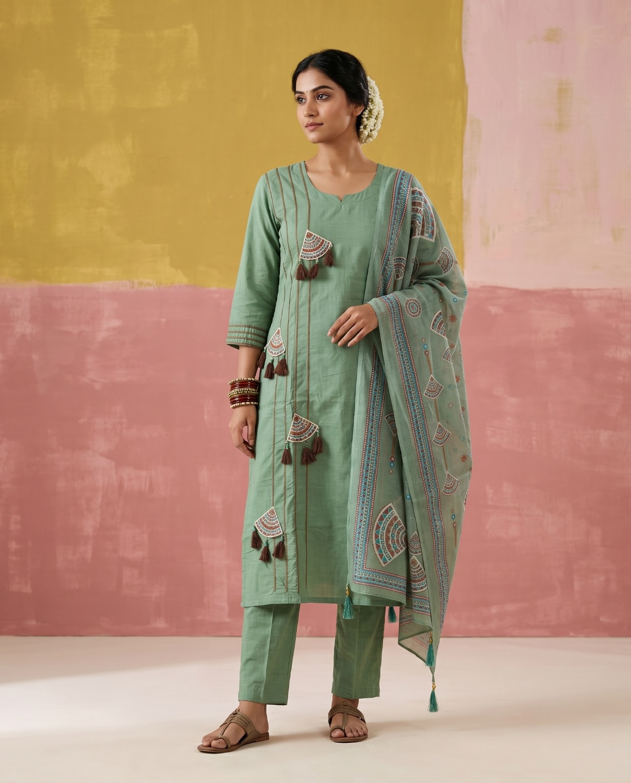 20260611031650.naisha k 102917810807601589175891 Nisha 1029 Festive Wear Cotton Kurti With Bottom Dupatta Rehmat Boutique Nisha 1029 Festive Wear Cotton Kurti With Bottom Dupatta Rehmat Boutique