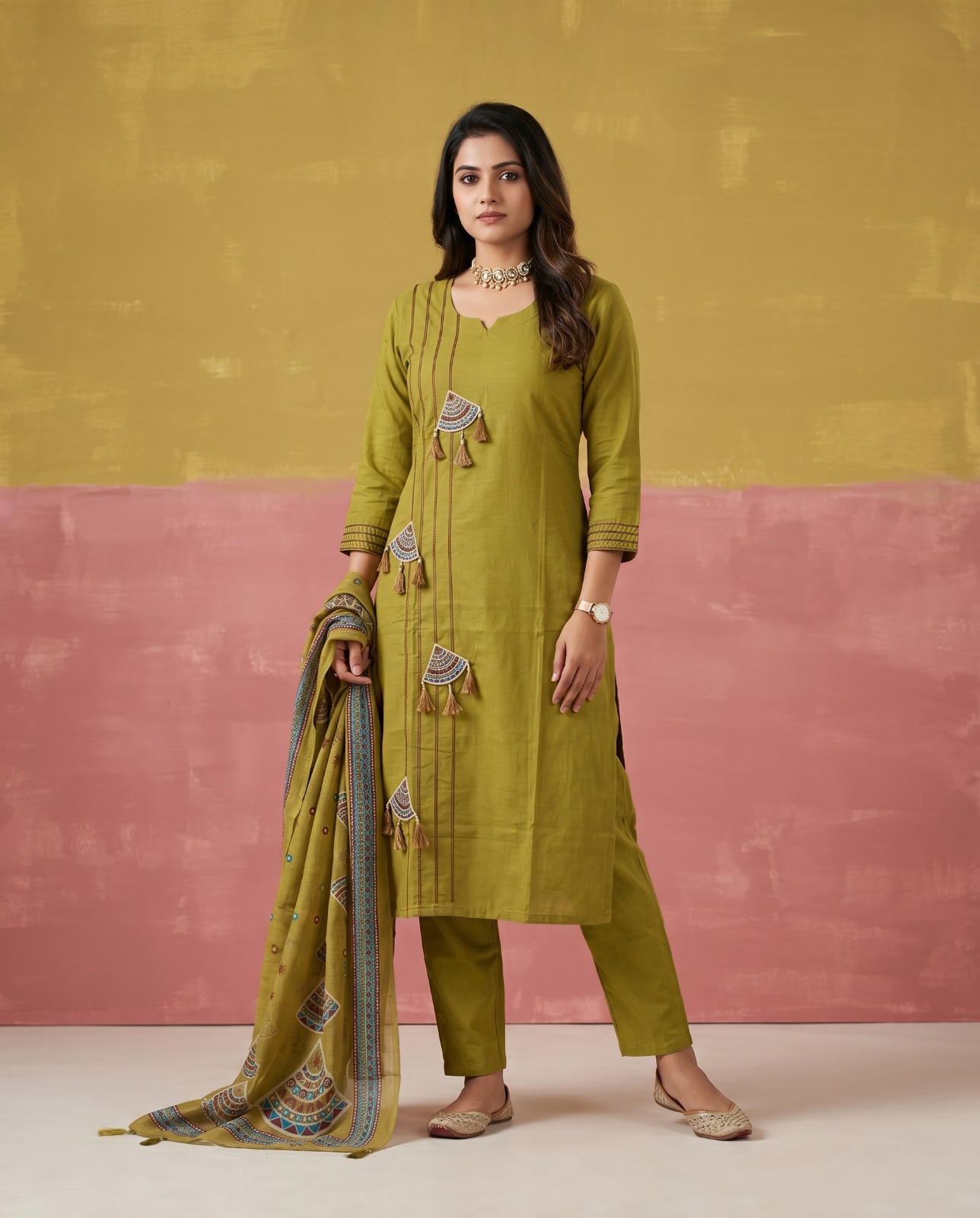 20260611031650.naisha k 102917810807601704277699 Nisha 1029 Festive Wear Cotton Kurti With Bottom Dupatta Rehmat Boutique Nisha 1029 Festive Wear Cotton Kurti With Bottom Dupatta Rehmat Boutique