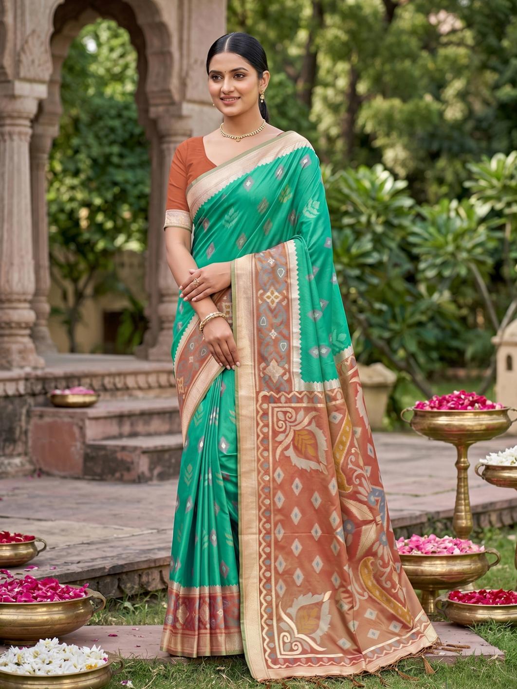 20260611040258.17810792001084427902 Ast Navya Silk Vol 6 Pochampalli Saree Collection Rehmat Boutique Ast Navya Silk Vol 6 Pochampalli Saree Collection Rehmat Boutique