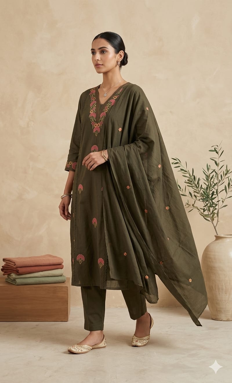 20260611131339.naisha k 10331781179687357526703 Nisha 1033 Cotton Embroidered Work Kurti Set With Dupatta Rehmat Boutique Nisha 1033 Cotton Embroidered Work Kurti Set With Dupatta Rehmat Boutique