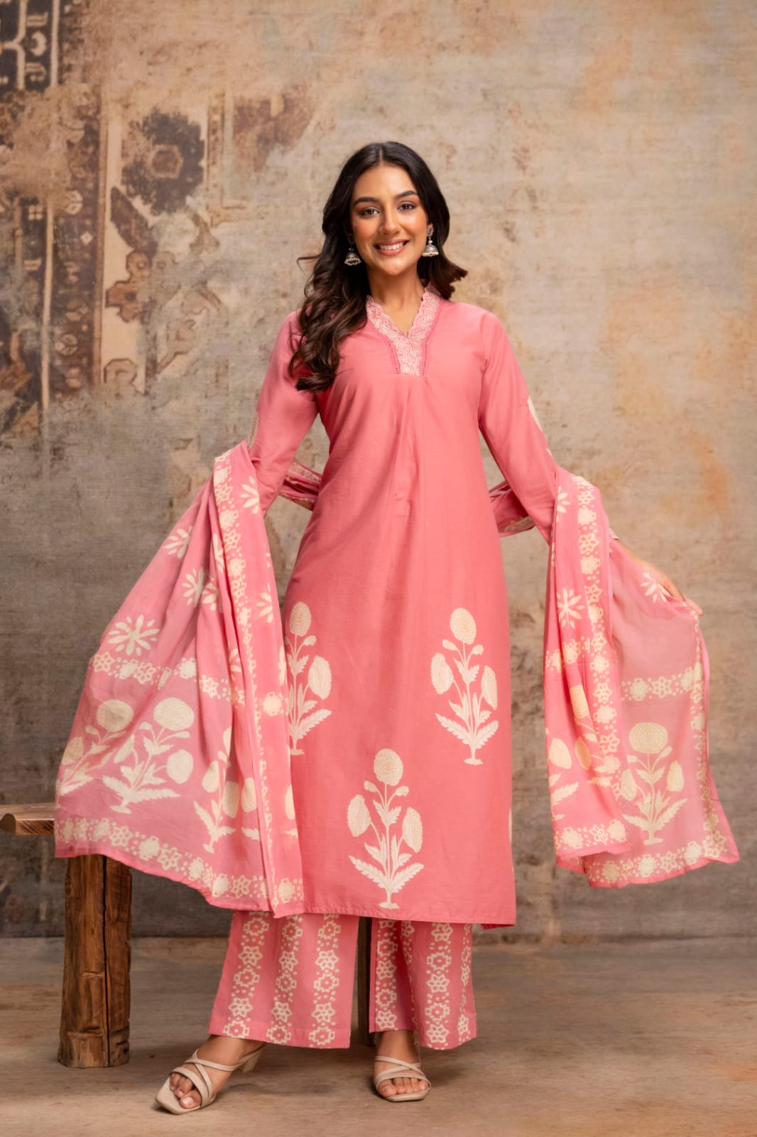 20260613145504.naisha k 10401781344217646968031 Nisha K 1040 Cotton Printed Kurti With Bottom Dupatta Rehmat Boutique Nisha K 1040 Cotton Printed Kurti With Bottom Dupatta Rehmat Boutique