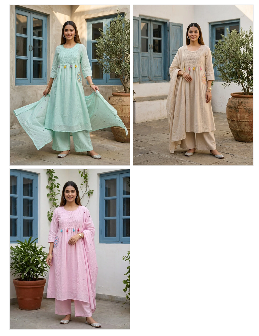 20260615140834.naisha k 10461781524931545121387 Nisha K 1046 Embroidered Kurti With Bottom Dupatta Rehmat Boutique Nisha K 1046 Embroidered Kurti With Bottom Dupatta Rehmat Boutique
