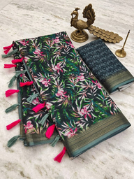 20260616035247.17814926851730791185 Scmg Flora A Linen Floral Printed Saree Collection Rehmat Boutique Scmg Flora A Linen Floral Printed Saree Collection Rehmat Boutique