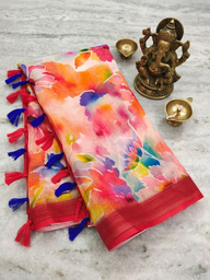 20260616035247.17814926851957138381 Scmg Flora A Linen Floral Printed Saree Collection Rehmat Boutique Scmg Flora A Linen Floral Printed Saree Collection Rehmat Boutique