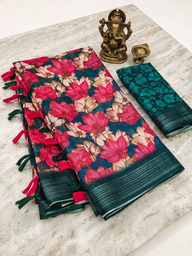20260616035247.17814926881964834064 Scmg Flora A Linen Floral Printed Saree Collection Rehmat Boutique Scmg Flora A Linen Floral Printed Saree Collection Rehmat Boutique
