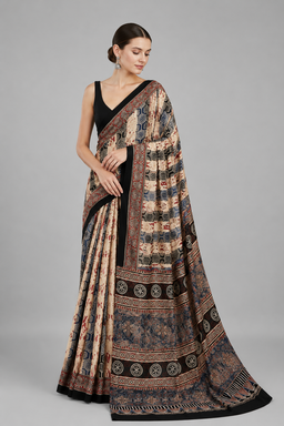 20260616040100.1781493194287743694 Sf Ajrakh Vol 2 Ajrakh Printed Saree Collection Rehmat Boutique Sf Ajrakh Vol 2 Ajrakh Printed Saree Collection Rehmat Boutique