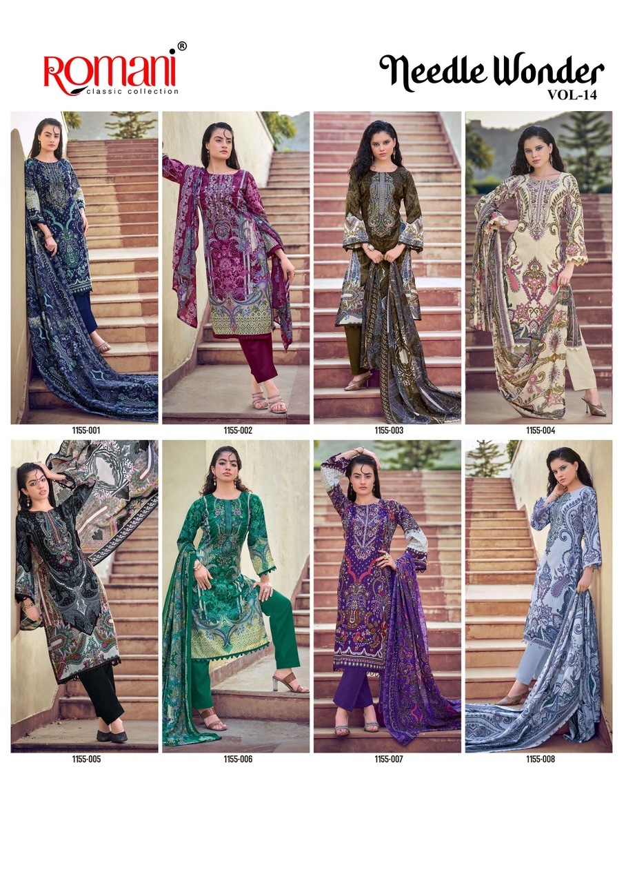 20260617162559.romani needle wonder vol 1417816875921532478363 Romani Needle Wonder Vol 14 Cotton Designer Dress Material Rehmat Boutique Romani Needle Wonder Vol 14 Cotton Designer Dress Material Rehmat Boutique