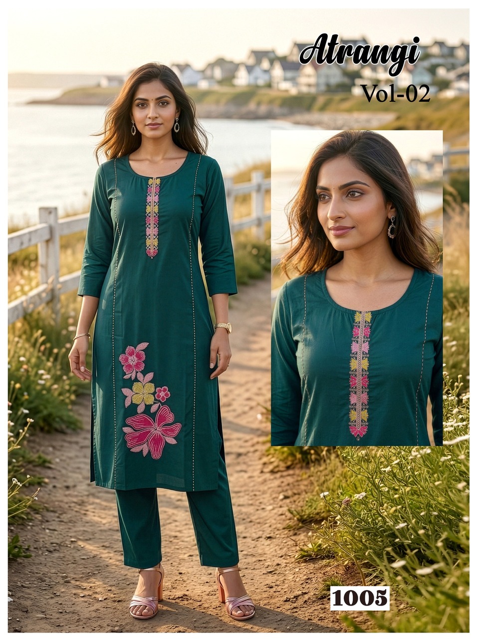 20260621025345.1781940331260971698 Atrangi Vol 2 Dhabu Cotton Casual Wear Kurti With Bottom Rehmat Boutique Atrangi Vol 2 Dhabu Cotton Casual Wear Kurti With Bottom Rehmat Boutique