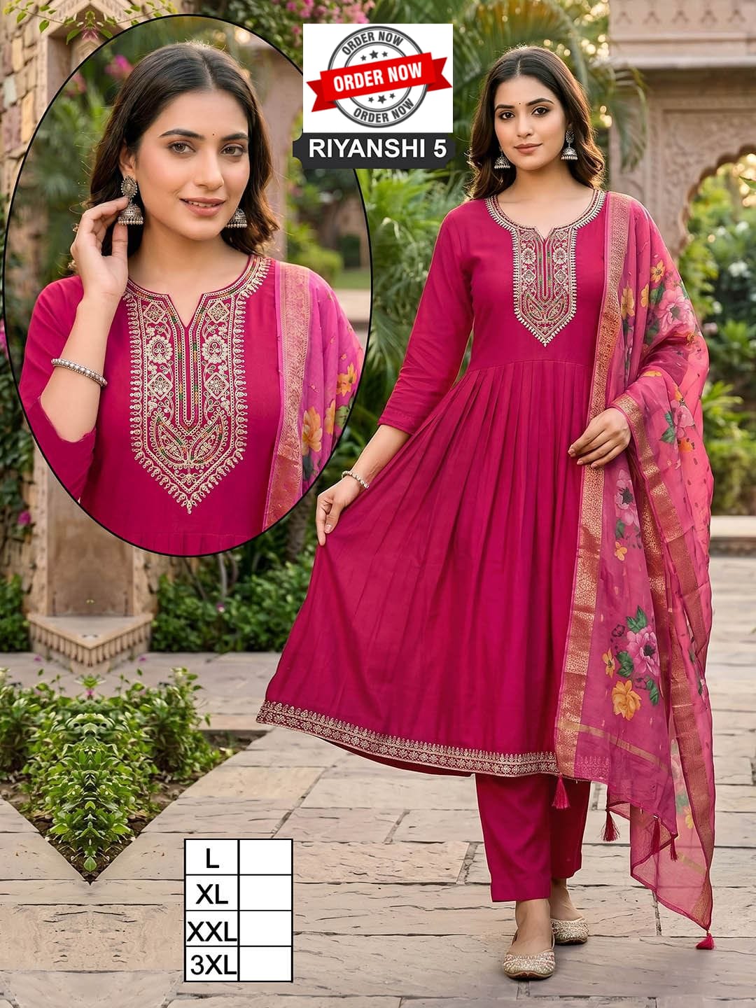 20260621051406.17818715351935204827 Beauty Riyanshi Vol 1 Mul Chanderi Kurti Bottom With Dupatta Rehmat Boutique Beauty Riyanshi Vol 1 Mul Chanderi Kurti Bottom With Dupatta Rehmat Boutique