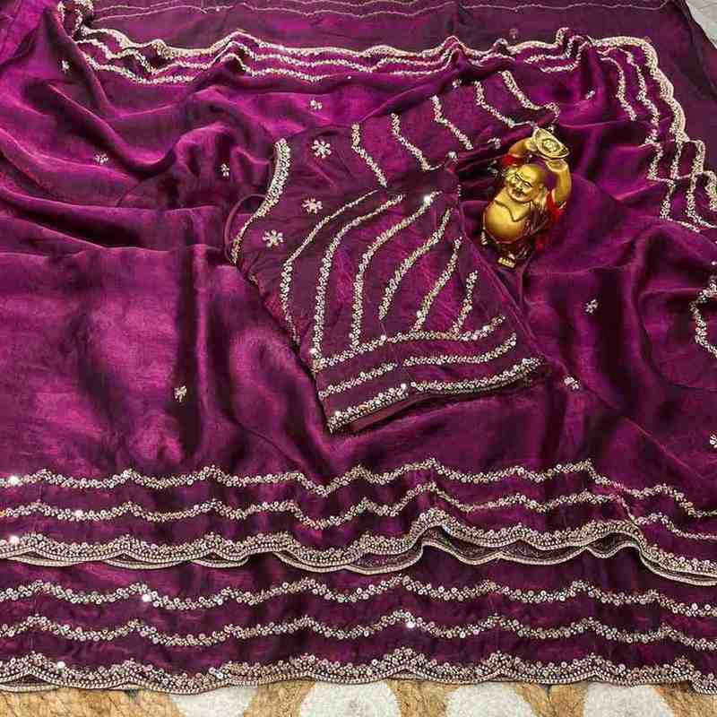 1783006623 Priya Space Silk Beeds Work Designer Saree Collection Rehmat Boutique Priya Space Silk Beeds Work Designer Saree Collection Rehmat Boutique