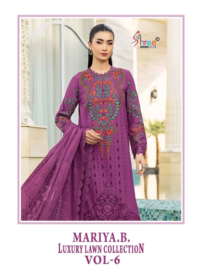 1783223475 Shree Mariya B Luxury Lawn Collection Vol 6 Cotton Pakistani Suits Rehmat Boutique Shree Mariya B Luxury Lawn Collection Vol 6 Cotton Pakistani Suits Rehmat Boutique