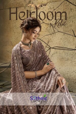 Sethnic Heirloom Relic Designer Beads Work Saree Collection Rehmat Boutique