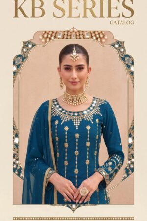 Kb Super Hit D No 4113 To 14 Embroidered Salwar Suits Rehmat Boutique