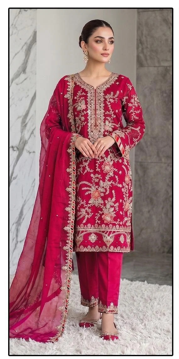 1783522784 Hoor Tex 635 A To D Chiffon Embroidered Salwar Suits Rehmat Boutique Hoor Tex 635 A To D Chiffon Embroidered Salwar Suits Rehmat Boutique
