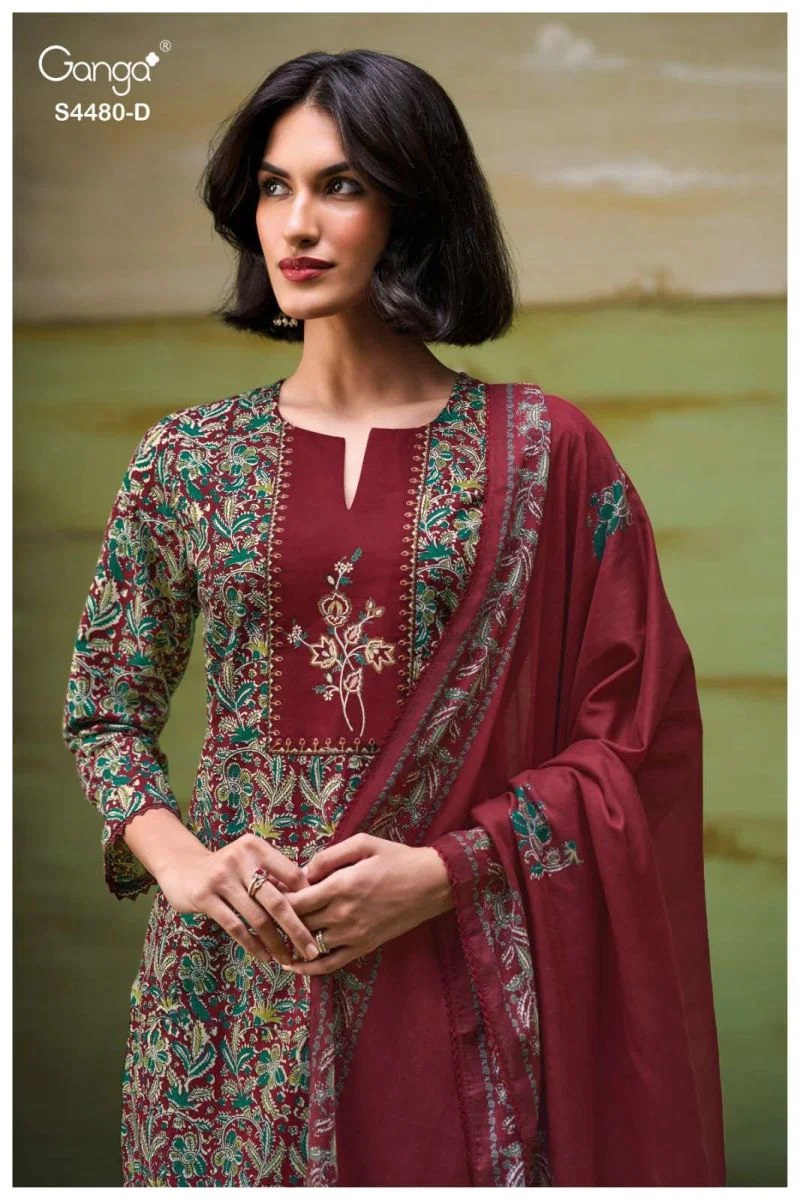 1783566850 Ganga Kenza 4480 Cotton Salwar Kameez Collection Rehmat Boutique Ganga Kenza 4480 Cotton Salwar Kameez Collection Rehmat Boutique