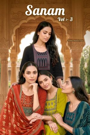 Suman Vol 3 Dhabu Cotton Kurti With Bottom Dupatta Collection Rehmat Boutique