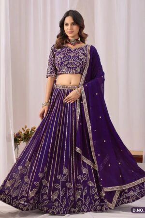 Mehvish Vol 34 Embroidered Lehenga Choli Collection Rehmat Boutique