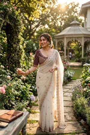 Ds 821 Nc Moss Sequence Worked Saree Collection Rehmat Boutique