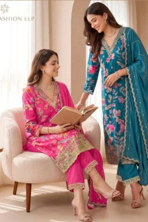 Vinay Kuleesh Gaargii Embroidered Salwar Kameez Rehmat Boutique