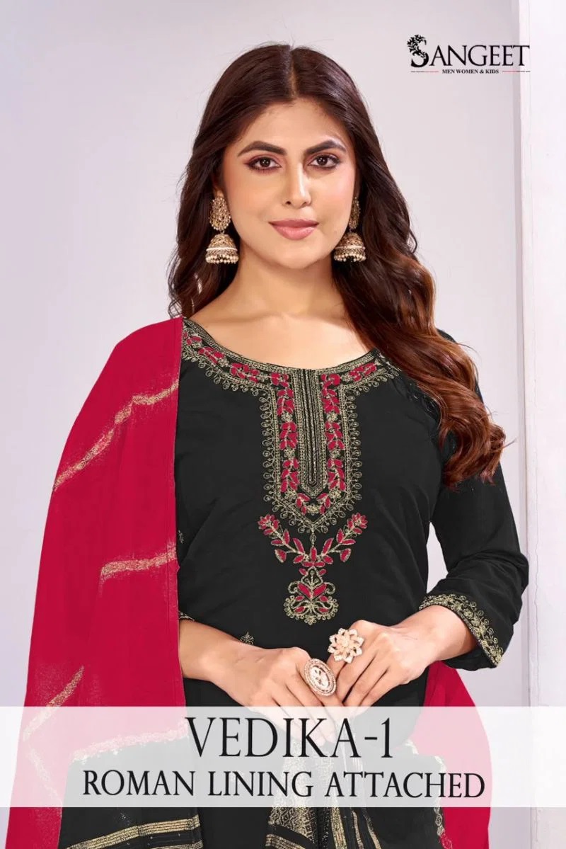 1784297048 Sangeet Vedika Vol 1 Roman Silk Kurti With Bottom Dupatta Rehmat Boutique Sangeet Vedika Vol 1 Roman Silk Kurti With Bottom Dupatta Rehmat Boutique