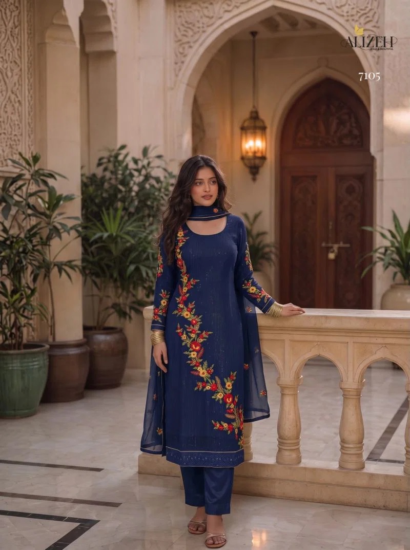 1784347176 Alizeh 7102 Embroidered Kurti With Bottom Dupatta Rehmat Boutique Alizeh 7102 Embroidered Kurti With Bottom Dupatta Rehmat Boutique