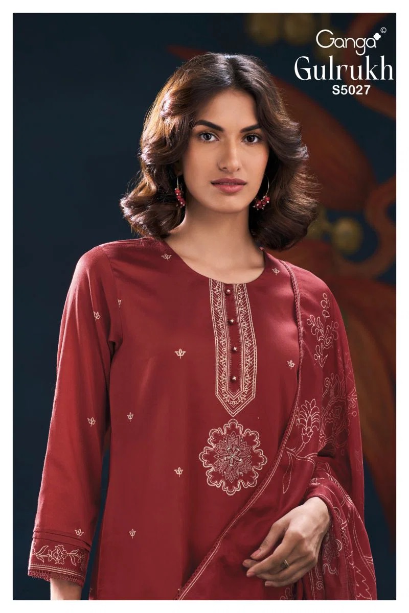1784384370 Ganga Gulrukh 5027 Printed Handwork Salwar Kameez Rehmat Boutique Ganga Gulrukh 5027 Printed Handwork Salwar Kameez Rehmat Boutique