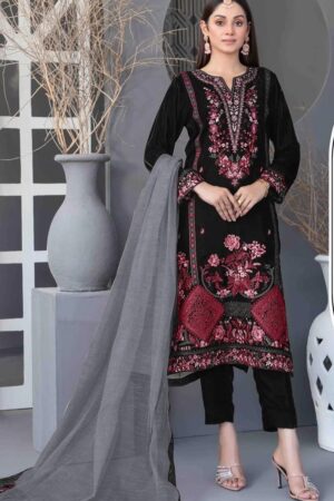 Mah E Rooh 4226 Velvet Embroidered Pakistani Salwar Kameez Rehmat Boutique
