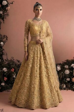 Alizeh 1075 Butterfly Net Designer Wedding Wear Lehenga Choli Rehmat Boutique