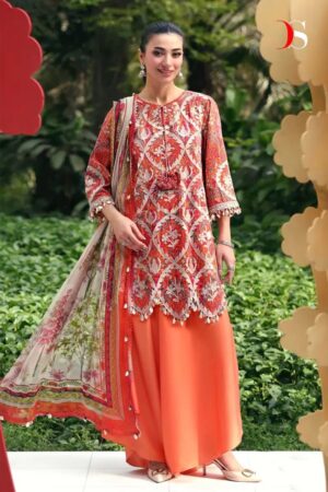 Deepsy Maria B M Print Vol 7 Readymade Salwar Kameez With Chiffon Dupatta Rehmat Boutique