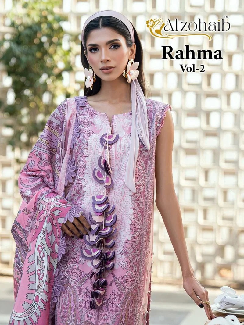 1784647719 Alzohaib Rahma Vol 2 Cotton Patch Work Pakistani Suit Chiffon Dupatta Rehmat Boutique Alzohaib Rahma Vol 2 Cotton Patch Work Pakistani Suit Chiffon Dupatta Rehmat Boutique