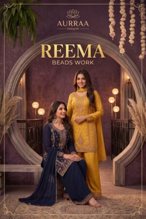 Aurraa Reema Beads Work Salwar Kameez Collection Rehmat Boutique