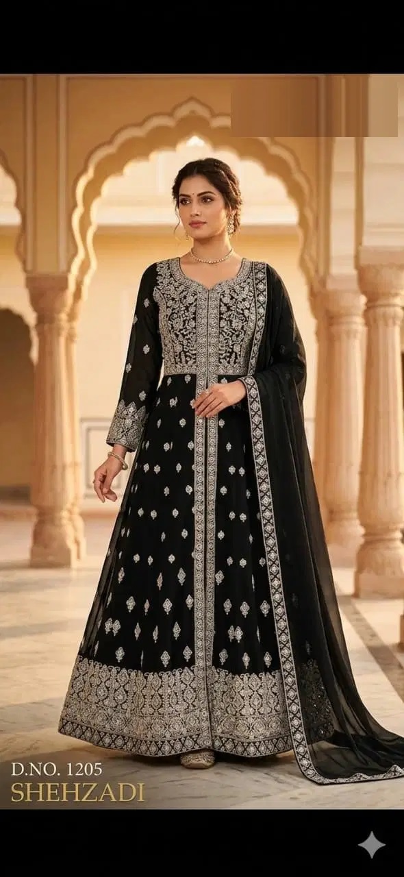 1784691687 Shehzadi Ka 1205 Embroidered Designer Gown With Dupatta Rehmat Boutique Shehzadi Ka 1205 Embroidered Designer Gown With Dupatta Rehmat Boutique