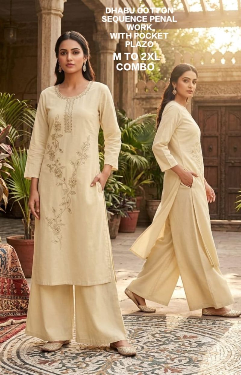 20260703031127.1782902652922249716 Dhabu Cotton 1 Embroidery Work Kurti With Bottom Collection Rehmat Boutique Dhabu Cotton 1 Embroidery Work Kurti With Bottom Collection Rehmat Boutique