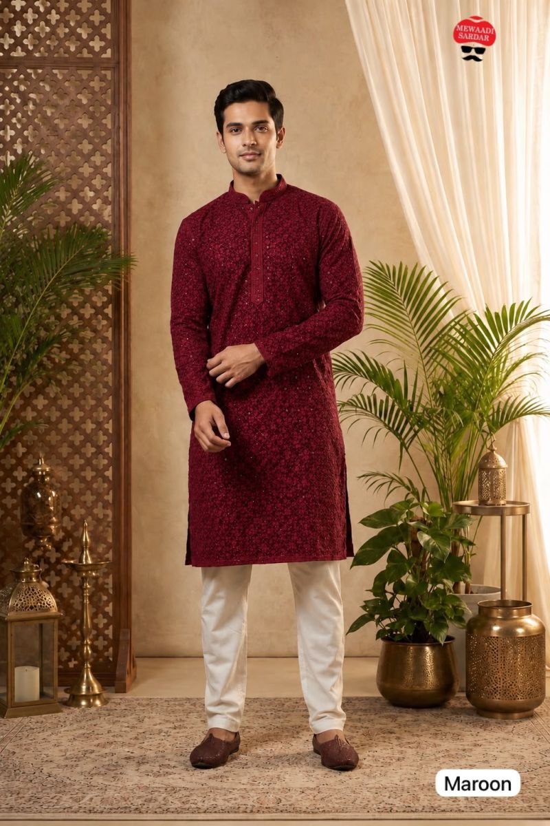 20260716155656.manyavar chikankari vol 21784190445575007822 Manyavar Chikankari Vol 2 Schiffli Work Mens Kurta With Pant Rehmat Boutique Manyavar Chikankari Vol 2 Schiffli Work Mens Kurta With Pant Rehmat Boutique