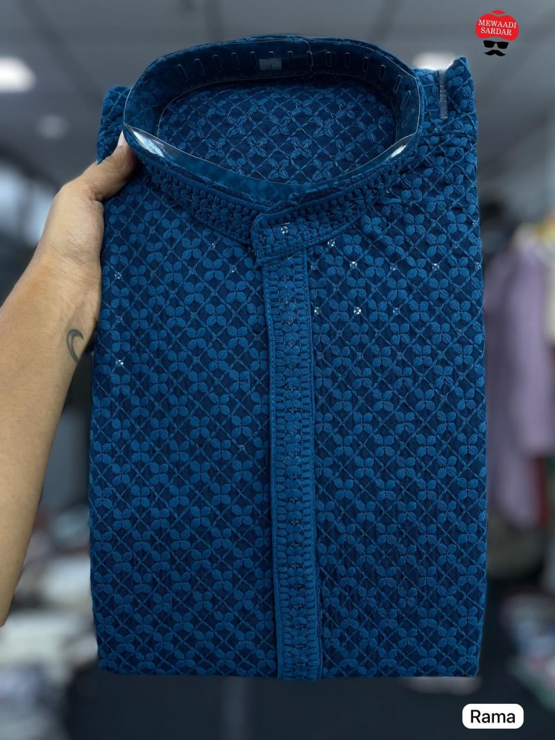 20260716155656.manyavar chikankari vol 217841904591597852473 Manyavar Chikankari Vol 2 Schiffli Work Mens Kurta With Pant Rehmat Boutique Manyavar Chikankari Vol 2 Schiffli Work Mens Kurta With Pant Rehmat Boutique