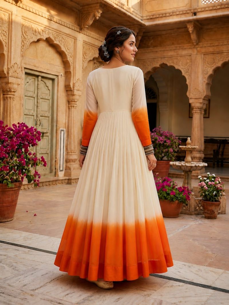 20260718043150.17842095761398403015 Ka 1263 Star Georgette Thread Work Gown Collection Rehmat Boutique Ka 1263 Star Georgette Thread Work Gown Collection Rehmat Boutique