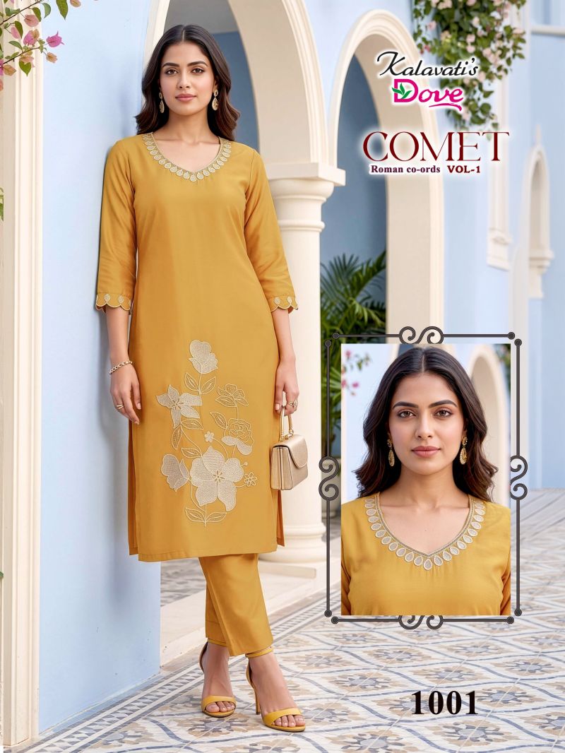 20260719044858.1784307229960548247 Kalavatis Comet Vol 1 P V Embroidery Kurti With Bottom Rehmat Boutique Kalavatis Comet Vol 1 P V Embroidery Kurti With Bottom Rehmat Boutique