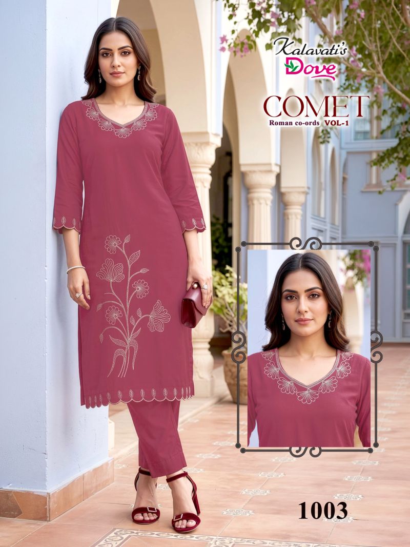 20260719044858.1784307234420466816 Kalavatis Comet Vol 1 P V Embroidery Kurti With Bottom Rehmat Boutique Kalavatis Comet Vol 1 P V Embroidery Kurti With Bottom Rehmat Boutique