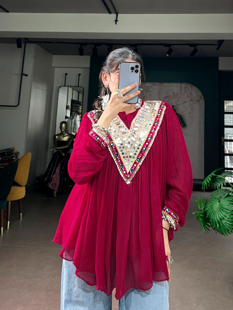 20260720133222.taraa l 42021784549925866781292 Taraa L 4202 Mirror Handcrafted Navratri Ladies Top Collection Rehmat Boutique Taraa L 4202 Mirror Handcrafted Navratri Ladies Top Collection Rehmat Boutique