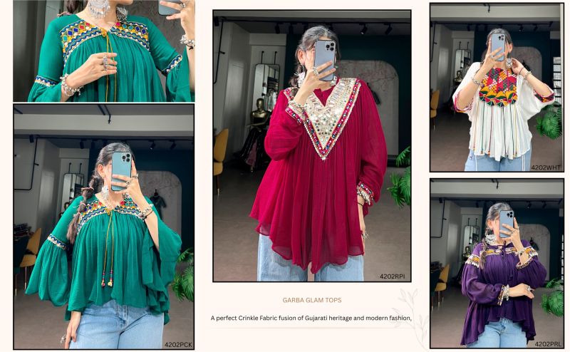 20260720133222.taraa l 420217845502092103117497 Taraa L 4202 Mirror Handcrafted Navratri Ladies Top Collection Rehmat Boutique Taraa L 4202 Mirror Handcrafted Navratri Ladies Top Collection Rehmat Boutique