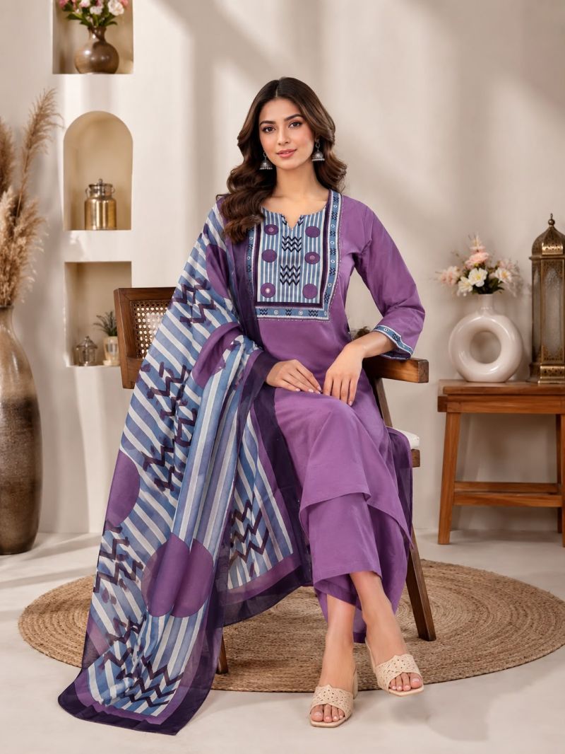 20260720134602.naisha k 112417845498191703987409 Nisha K 1124 Dhabu Cotton Kurti With Bottom Dupatta Rehmat Boutique Nisha K 1124 Dhabu Cotton Kurti With Bottom Dupatta Rehmat Boutique