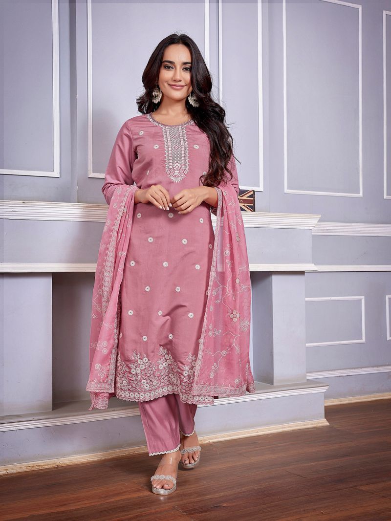 20260720142532.dhruvi 4871784547622362488500 Dhruvi 487 Silk Blend Embroidered Kurti Pant With Dupatta Rehmat Boutique Dhruvi 487 Silk Blend Embroidered Kurti Pant With Dupatta Rehmat Boutique